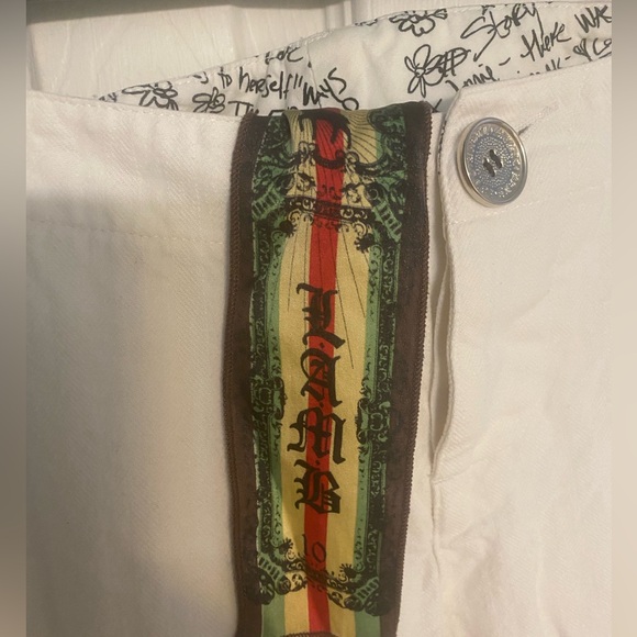 EUC White L.A.M.B. Jeans - Picture 8 of 10